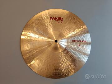Piatto Paiste 3000 Thin Crash 15"
