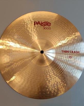 Piatto Paiste 3000 Thin Crash 15"