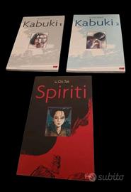 set Kabuki vol. 1 e 2 David Mack  manga + spirit