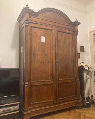 Elegante Credenza/Dispensa Antica Fine '800 in Leg