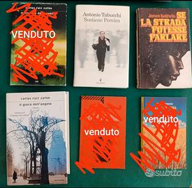 Lotto, divisibile, n. 3 libri