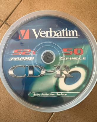 CD-R Verbatim Extra Protection 50 pezzi