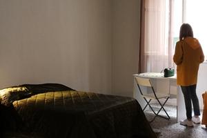 Grande stanza per studenti