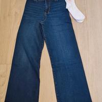 jeans Zara blu + in omaggio calzini Juicy Couture 