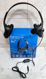 Cuffia x consolle Ps4 con Microfono