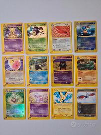 Lotto 59 carte Pokemon Expedition 