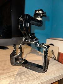 Smallrig cage Rhinoceros, maniglia e coldshoe A7IV