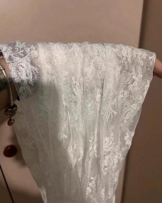 Collant bianchi pizzo