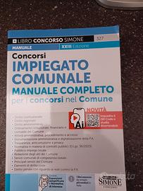 Manuale per concorsi Impiegato Comunale