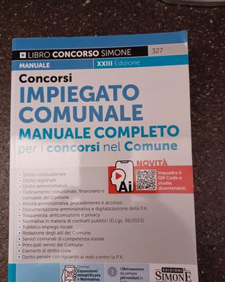 Manuale per concorsi Impiegato Comunale