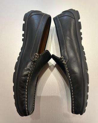 MOCASSINI GEOX UOMO IN PELLE NERA – TAGLIA 43