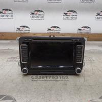 Autoradio lettore cd sistema navigazione vw golf v