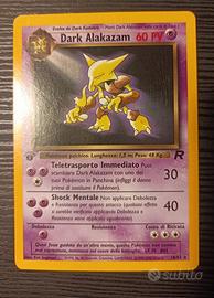 Pokémon Dark Alakazam 1ª EDIZIONE 18/82 ITA