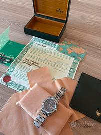 rolex oyster perpetual date ref15210 full set
