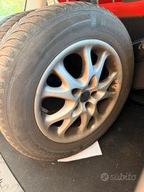 Cerchi da 15” Alfa e fiat piu gomme in omaggio