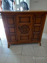 madia in legno vintage primi del 900