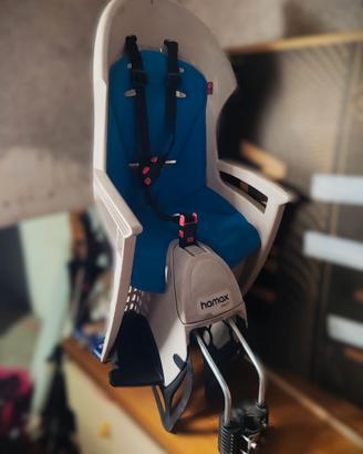 Seggiolino posteriore per montante sellino