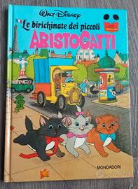 Libro RARO GLI ARISTOGATTI Mondadori Ottobre 1984