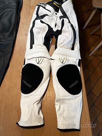 Pantaloni moto in pelle 52-50-48