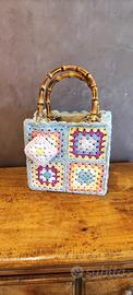 borsa all'uncinetto 