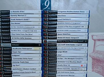 Giochi Ps2 PROMO 3x2