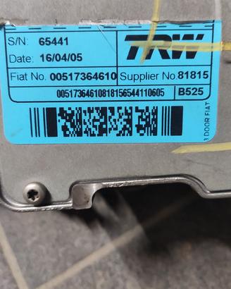 piantone elettrico sterzo lancia musa