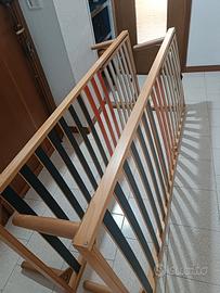 2 reti con doghe in legno 