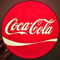 Lampada led Coca Cola tonda