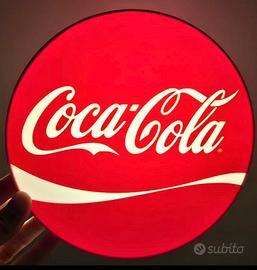 Lampada led Coca Cola tonda
