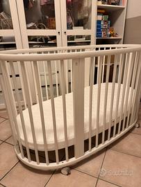 NUOVO MAI USATO Lettino Stokke Sleepi V3 bianco