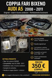 Fari Audi A5 bixeno 