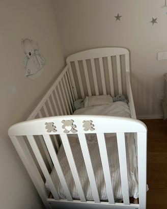 Lettino bambino in legno Erbesi