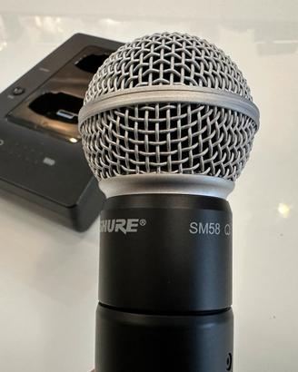 Microfono SHURE MXW2 Z11 SM58 Microflex wireless