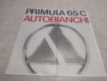 Depliant Autobianchi primula 65c