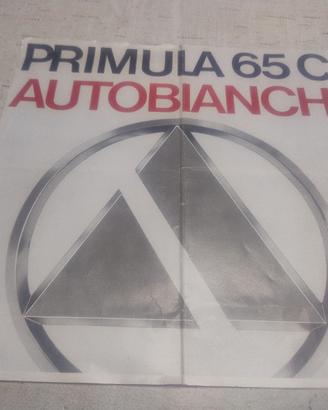 Depliant Autobianchi primula 65c