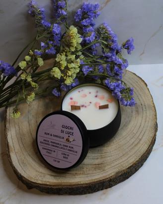 candele in cera di soia