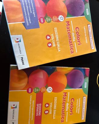 Libro Matematica 4/5 superiore