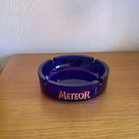 Posacenere Meteor in vetro blu