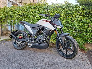 Malaguti Drakon 125-MOTORE A LIQUIDO-ABS-BIANCO