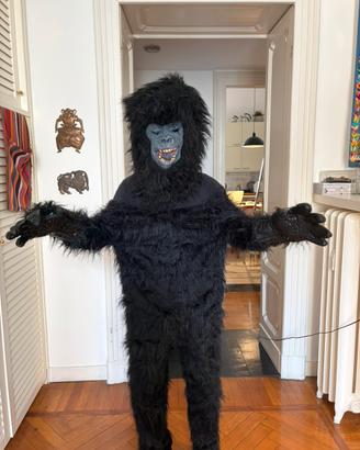 Costume da gorilla - maschera, tuta, guanti