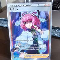 Sofora Full Art Pokemon + Portamazzo,Sleeve