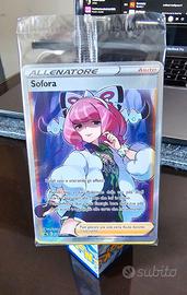 Sofora Full Art Pokemon + Portamazzo,Sleeve