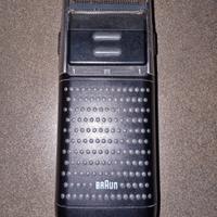 Rasoio elettrico Braun 5 424 vintage con custodia.