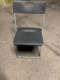 sedie esterno plastica balcone/giardino 