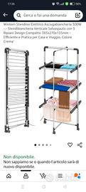 Stendino elettrico nuovo