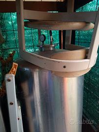 botte acciaio 300 litri