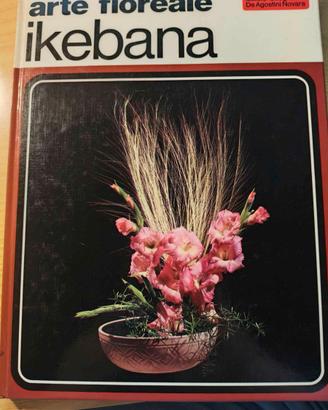 Libro Arte Floreale Ikebana - De Agostini 1972