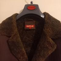 REPLAY CAPPOTTO IN PELLE