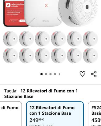 Rilevatori di fumo