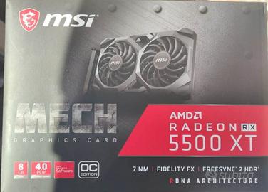 Scheda video MSI-Radeon RX 5500 XT Mech 8G OC